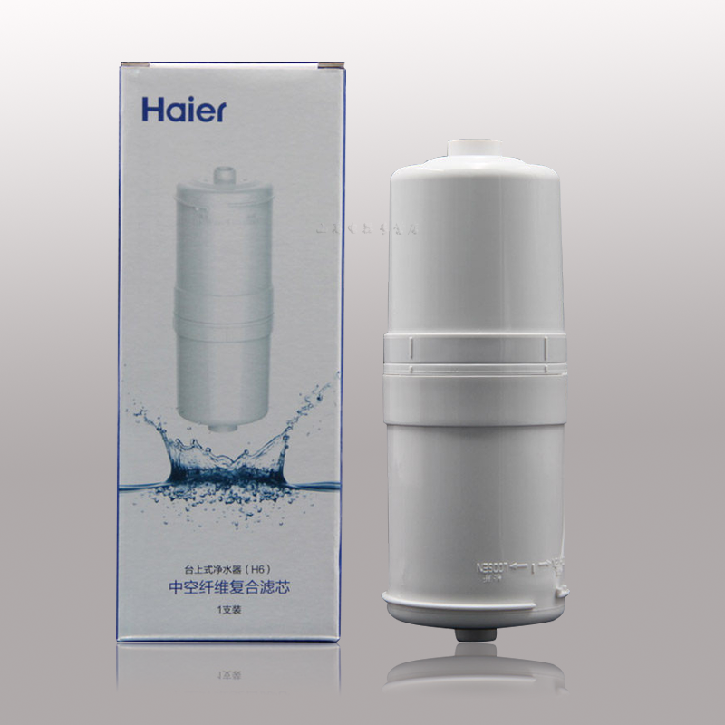 海尔净水器家用台上式净水机器水龙头直饮机H6滤芯