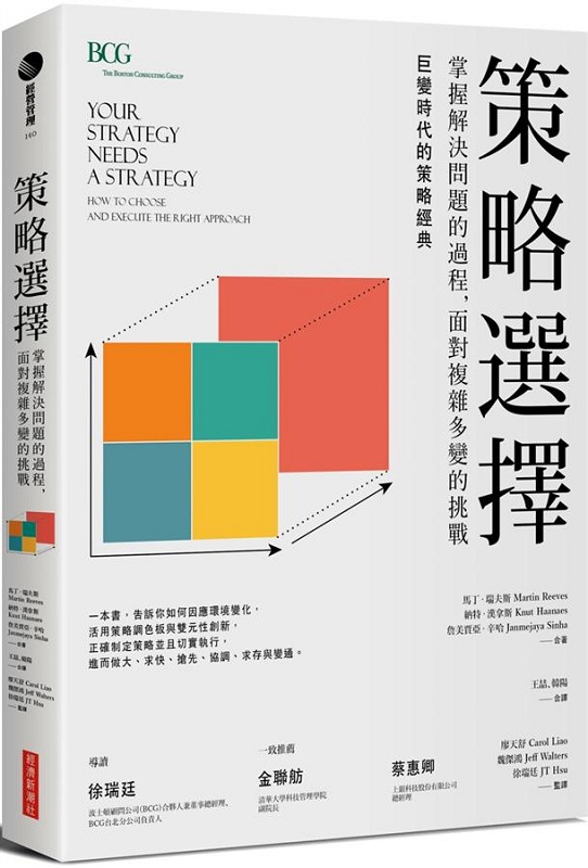 策略选择：掌握解决问题的过程，面对复杂多变的挑战 港台原版 策略选择 马丁瑞夫斯 经济新