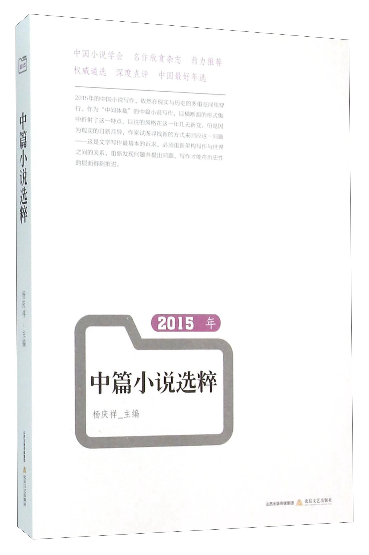2015年中篇小说选粹