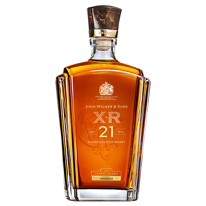 JOHNNIE WALKER 尊尼获加 XR 21年 调和 苏格兰威士忌 40%vol 750ml 礼盒装