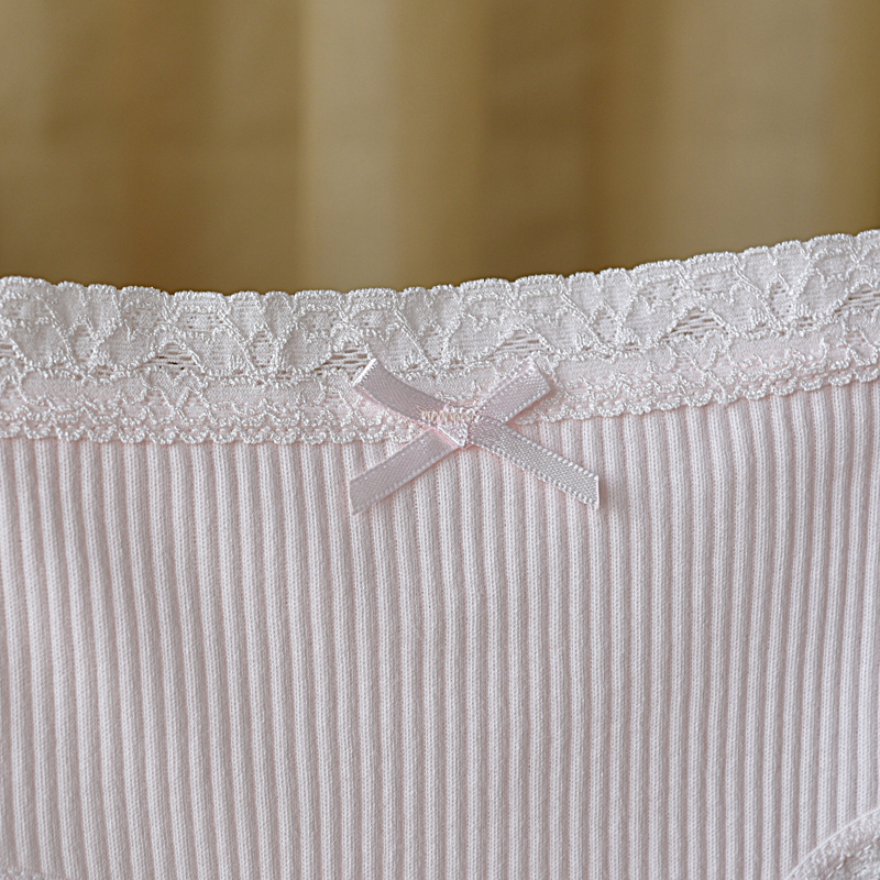 安优棉5条装女士内裤女纯棉中腰棉质面料不夹pp不卡裆透气包臀三角裤 B盒(玉色 浅粉 淡蓝 淡紫 黄色) XL