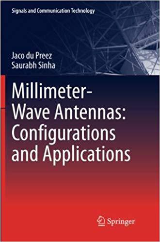【预订】millimeter-wave antennas: configurations