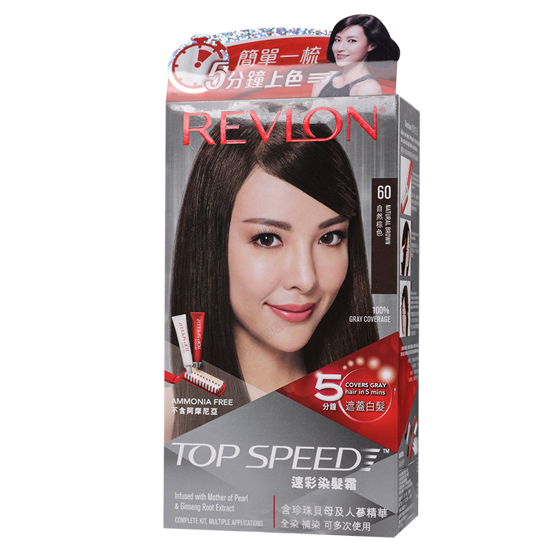 ���ڲ�����¶��Ũ��Revlon����ŮʿȾ��˪ �ٲ�5����Ⱦ��ϵ�У����������ڰ�Ⱦ��������ɫ 60#��Ȼ��ɫ