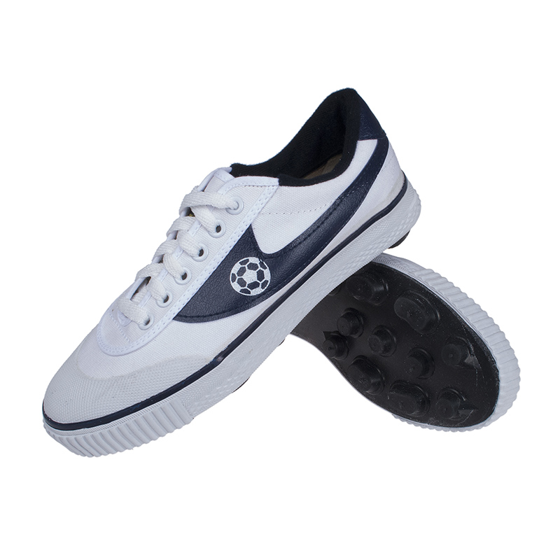 回力经典款男女款足球鞋 帆布鞋 软底耐磨防滑鞋 草地平地训练鞋 f1