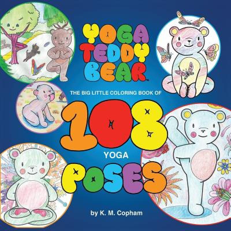 预订 yoga teddy bear: the big little coloring boo.