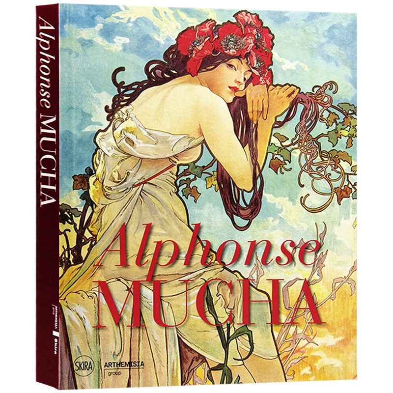 预订英文原版 alphonse mucha 阿尔丰斯 穆夏 捷克斯洛伐克画家 穆夏