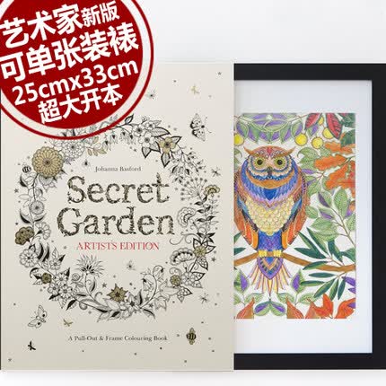 英文原版 秘密花园 Secret Garden 艺术家版 大开本高性价比高么？