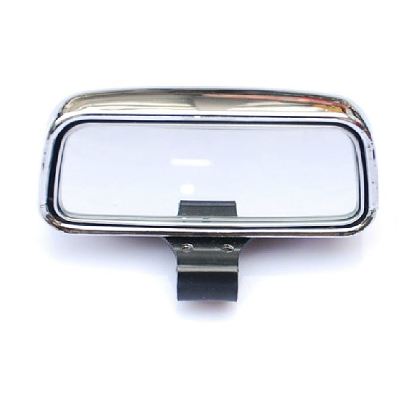 倒车镜辅助镜小反光镜上镜盲点镜镜上镜后视镜 79品牌/方形银色一个