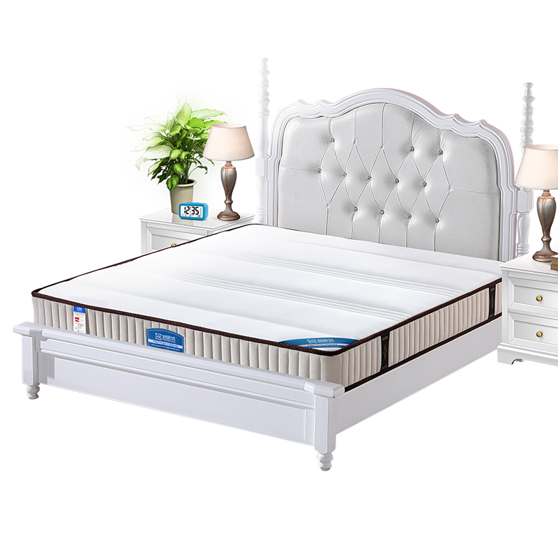 宜眠坊(ESF)床垫 弹簧床垫 独立袋装弹簧床垫 素色提花面料 J05舒适版 1.5米*1.9米*0.2米