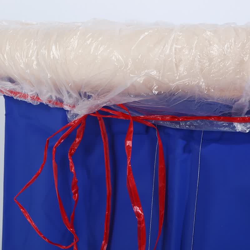 厚新20个130*130带绳子一次性泡澡袋套浴桶木桶塑料浴盆膜圆形沐浴袋