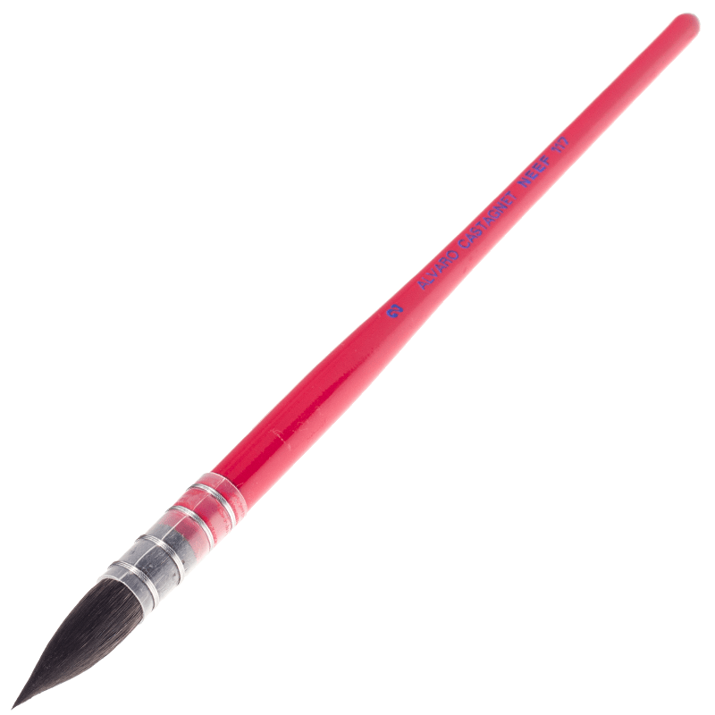 辉柏嘉 阿尔瓦罗alvaro红胖子 松鼠毛水彩笔红胖子水彩画笔 neef 117