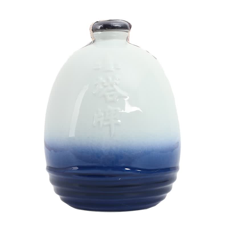 塔牌绍兴黄酒 十五年青花5L 15年花雕酒 半干型 手工黄酒 5L 1坛 礼盒装