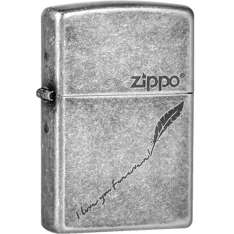 ZIPPO打火機(jī)正品純銅原裝進(jìn)口經(jīng)典芝寶煤油防風(fēng)定制刻字生日禮物送男生 山鬼花錢