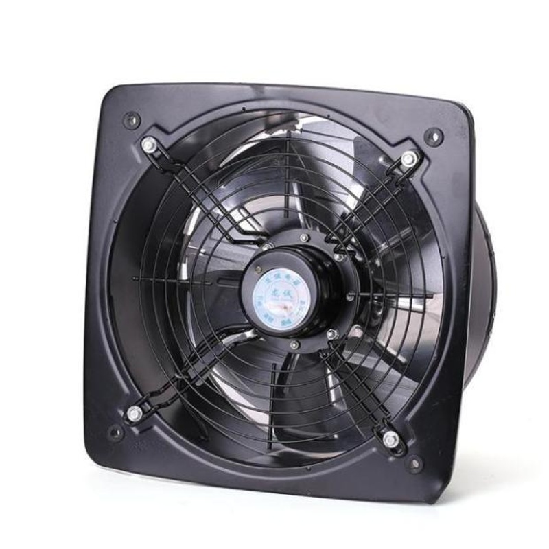 仁聚益定制14寸排风扇厨房油烟排气扇大功率窗式换气扇墙式铜线抽风机