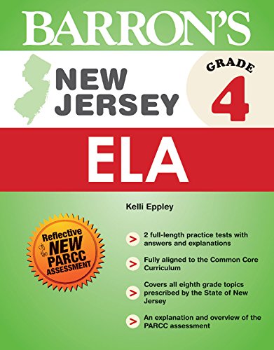 Barron's New Jersey Grade 4 Ela/Literacy