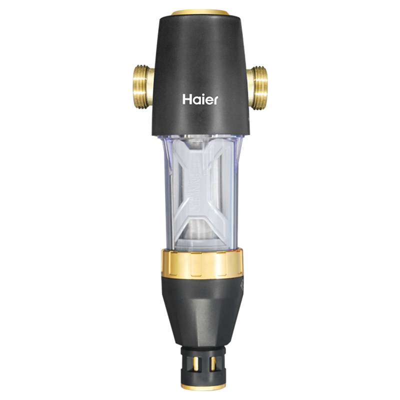 海尔(Haier)前置过滤器家用净水器HP05升级版万向型 专利冲洗 大流量中央管道自来水净水机