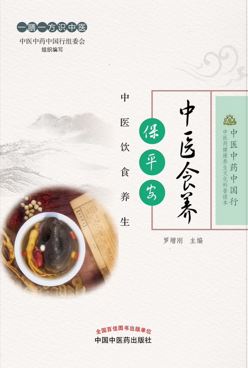中医食养保平安 中医饮食养生（中医药健康养生文化科普读本）罗增刚 主编 中国中医药出版社