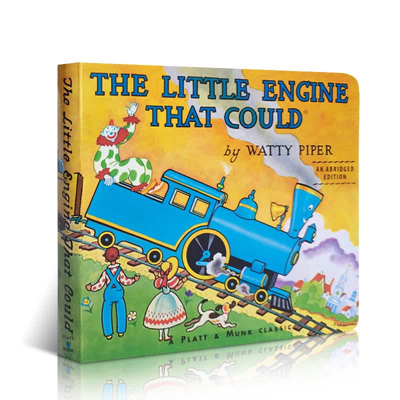 英文原版 The Little Engine That Could 勇敢的小火车头做到了 培养自信心送音频
