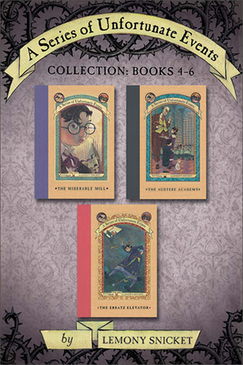 a series of unfortunate events collection: books 4-6