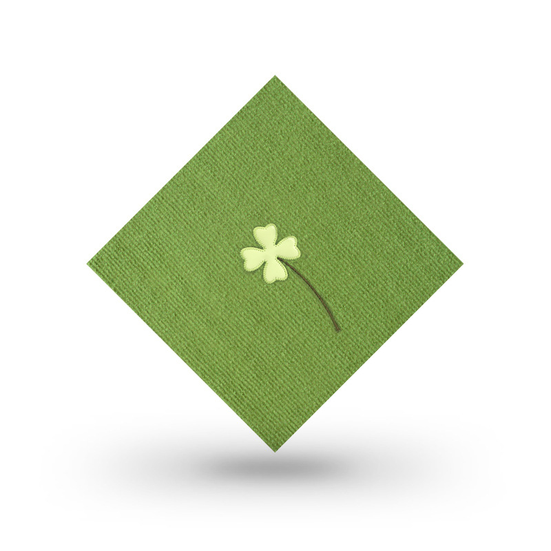 环保防滑地垫方块自粘自吸式客厅卧室榻榻米垫子 四叶草-绿色45*45cm