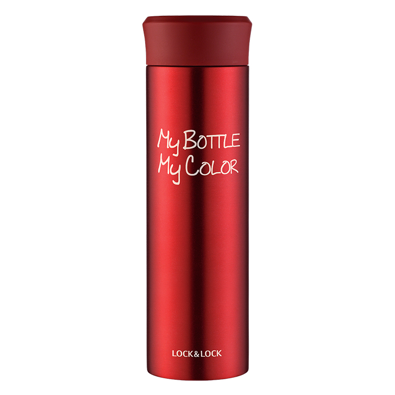 �ֿ��ֿۣ�LOCK&LOCK�����±�����ֱ��±���ˮ��ѧ����Ůʿ����豭�����������Яˮ�� LHC4015R��ɫ 390ml 49.84Ԫ