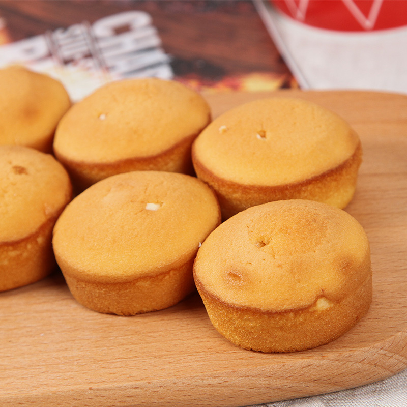 盼盼蛋黄派 饼干蛋糕营养早餐注心点心 面包糕点蛋黄味180g