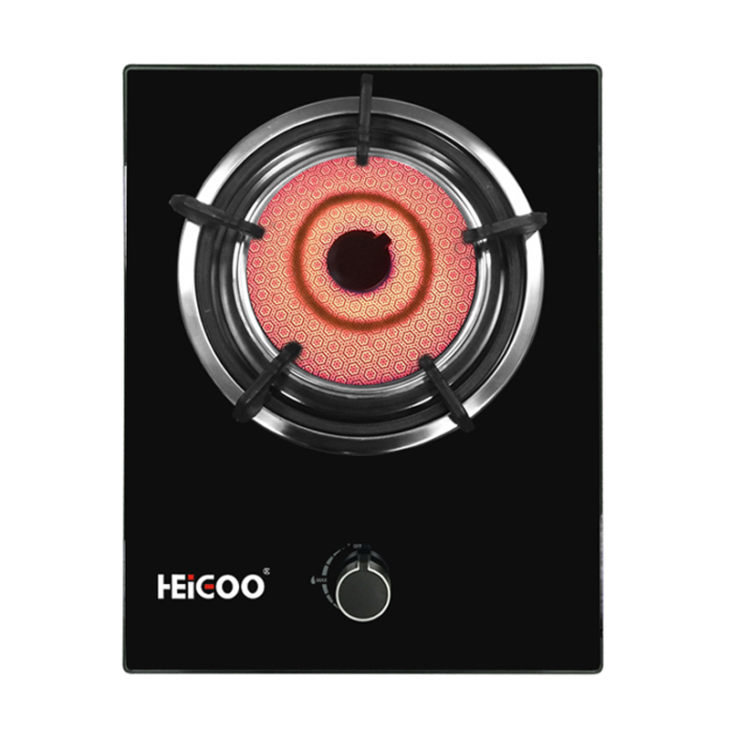 黑狗（HEIGOO）燃气灶煤气灶单炉灶具嵌入式台式红外线节能灶家用聚能灶 瓶装液化气20Y
