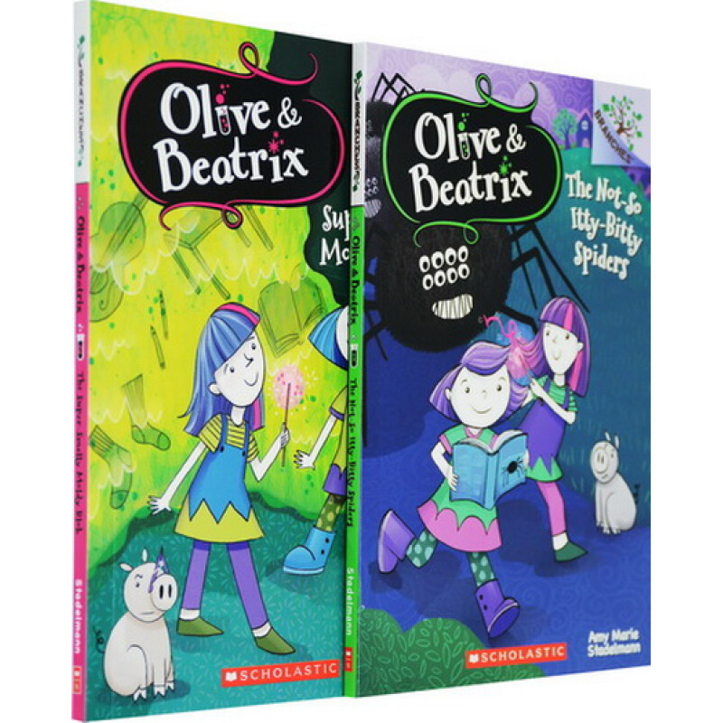 Scholastic Branches olive beatrix 学乐大树系列2册桥梁书 英文原版