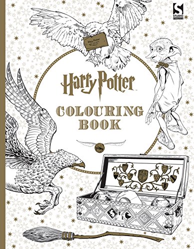 Harry Potter Colouring Book 英文原版
