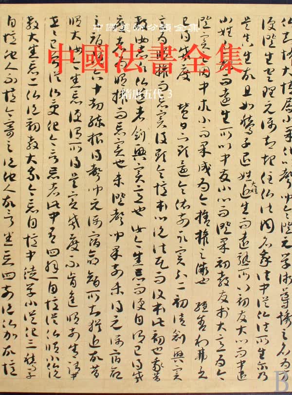 中国法书全集(5隋唐五代3)(精)/中国美术分类全集