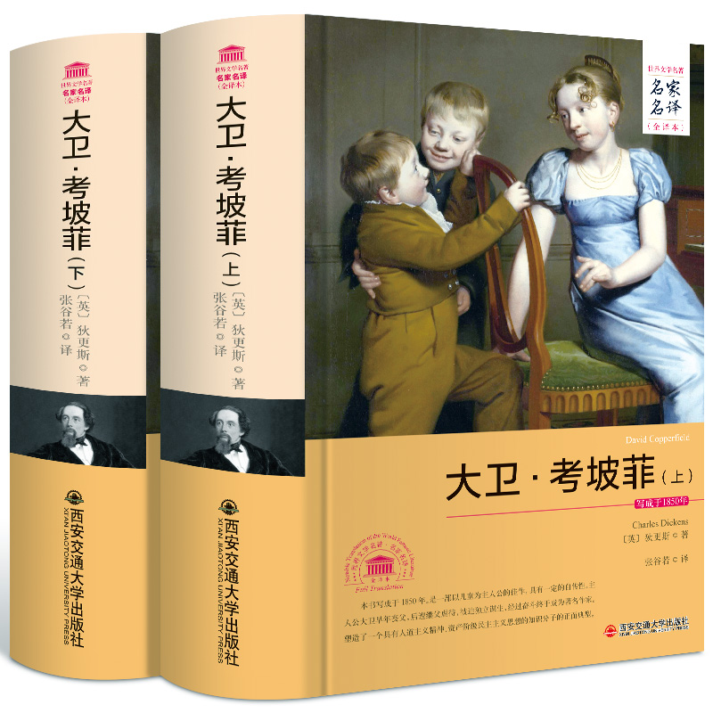 大卫·考坡菲（套装上下册 世界文学名著 名家名译 全译本）