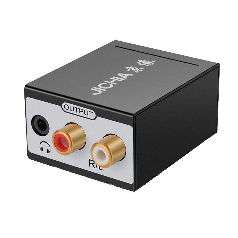 ����JICHIA�� ���ֵ��ӹ���Ч����SPDIFͬ�������Ƶ��ת����ת3.5ģ����������ӿ�coaxial ��ɫ