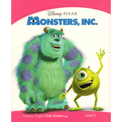 培生disney level 2  monsters inc怪物公司迪士尼儿童经典电影原版童