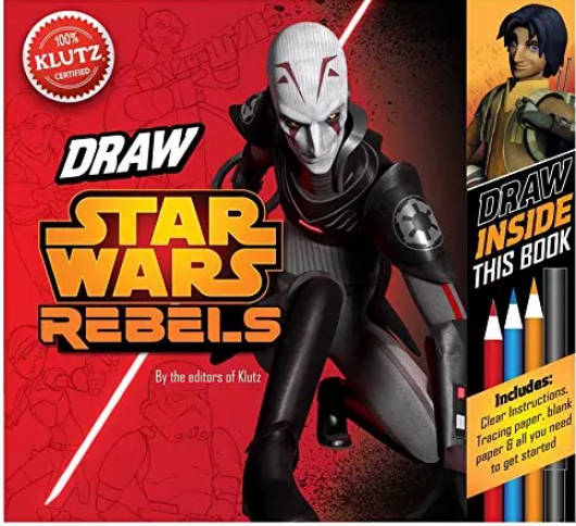 现货 英文原版 draw star wars rebels