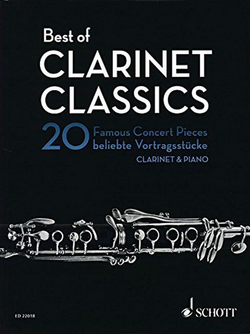 best of clarinet classics: 20 famous concert pie