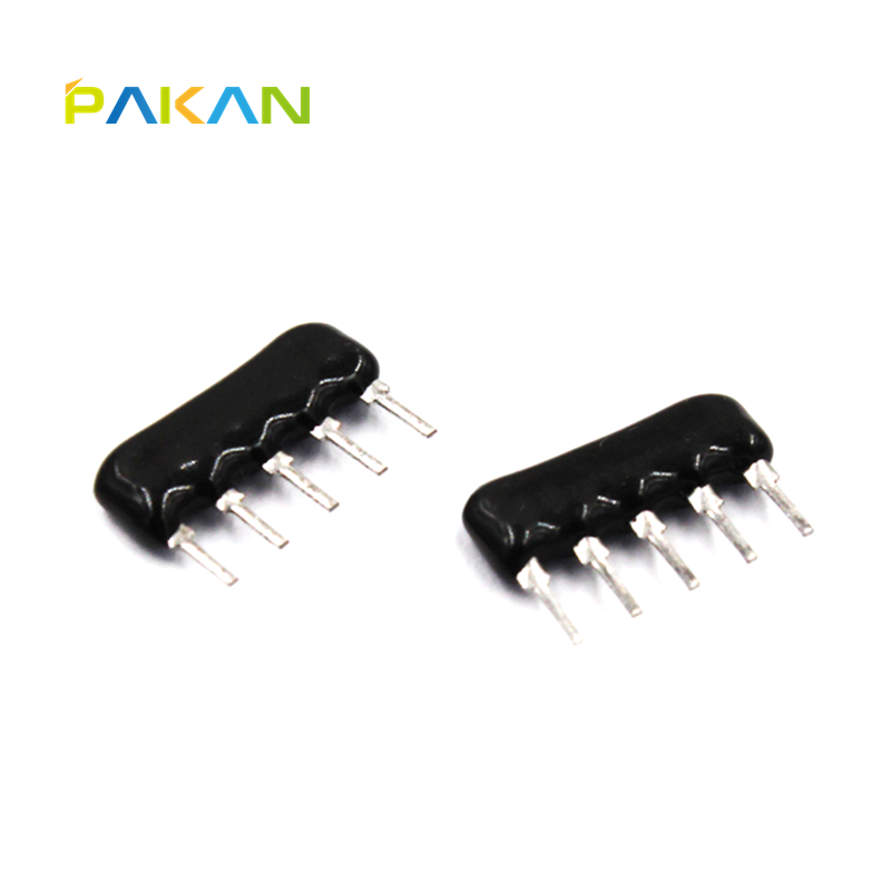 pakan 5脚 排阻 5p 20k a05-203j 排电阻器 脚距2.54mm (10个)