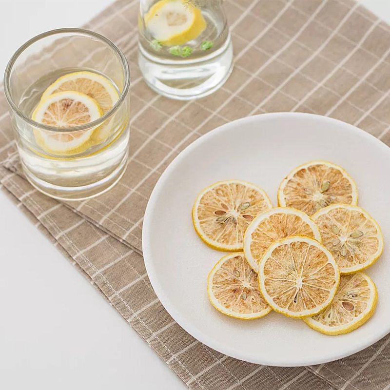 张太和 柠檬干片50g*3袋柠檬片泡茶泡水切片花草茶饮柠水柠檬水干片袋装