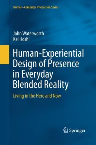 【预订】human-experiential design of presence in