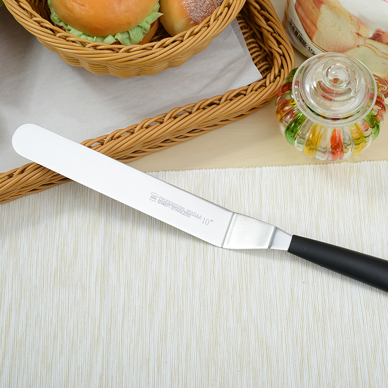 三能不锈钢抹刀抹平刀刮刀刮平刀吻刀奶油裱花蛋糕模具脱模8寸10寸12