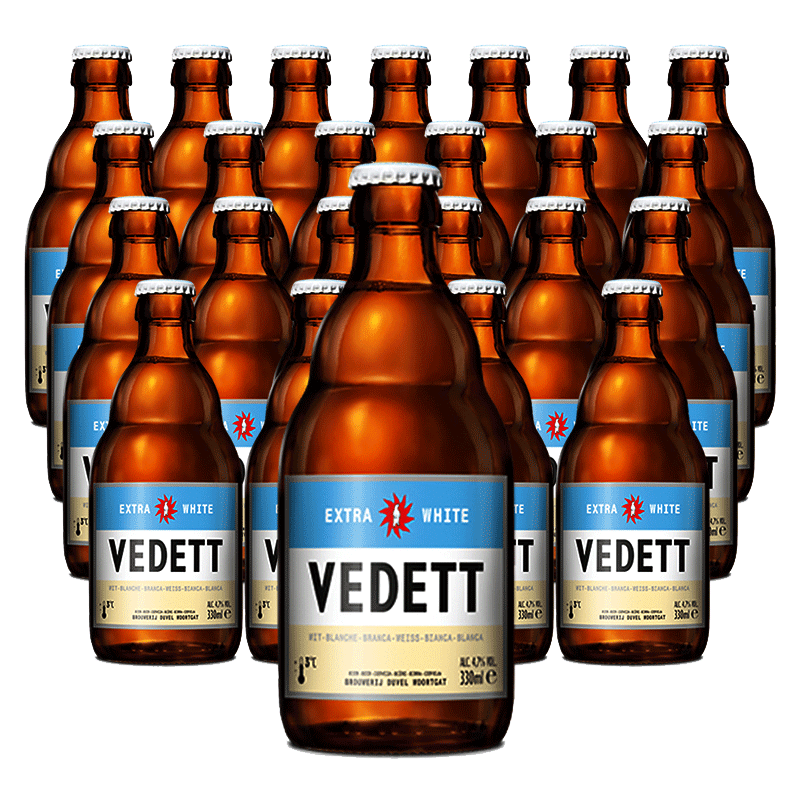 比利时原装进口VEDETT白熊系列啤酒精酿啤酒 白熊啤酒24瓶