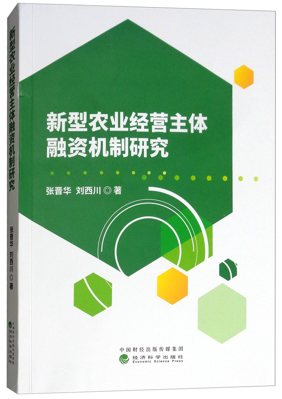 新型农业经营主体融资机制研究