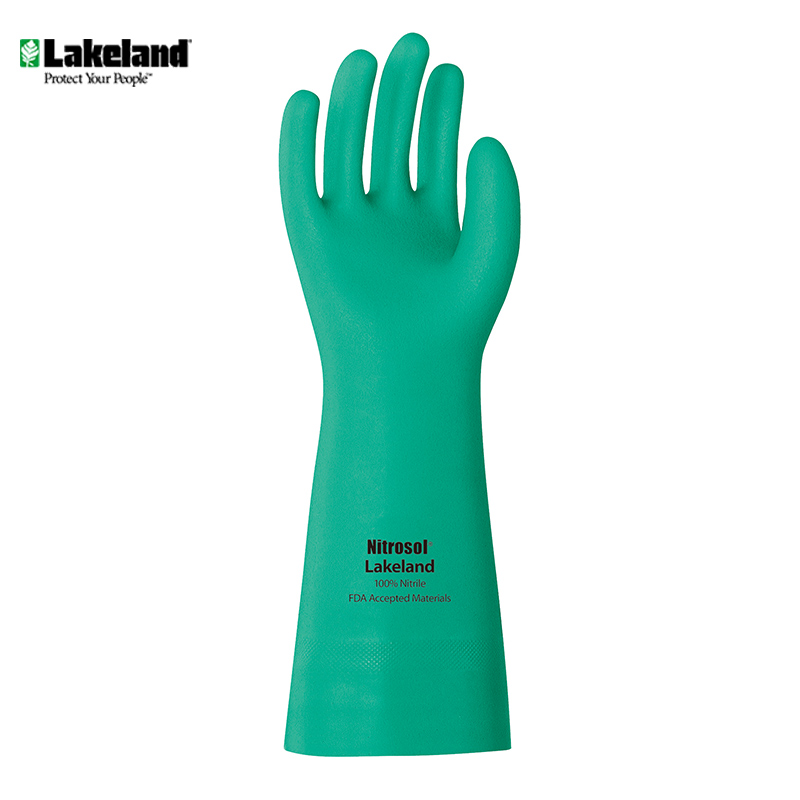 雷克兰（lakeland）工业防护 丁腈橡胶手套手套 EN15 EN15f EN15 7码