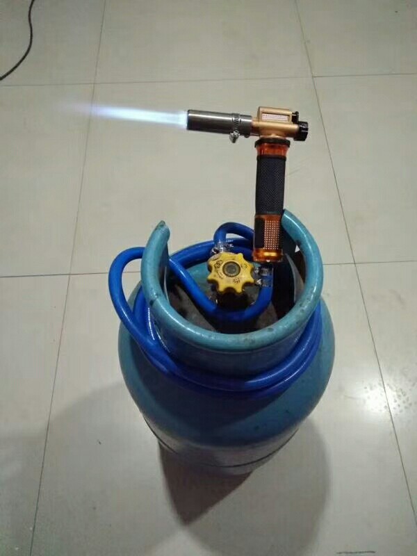 铭汇通无氧液化气喷火枪煤气焊枪管铝管高温焊枪家用焊接工具 铸锌枪