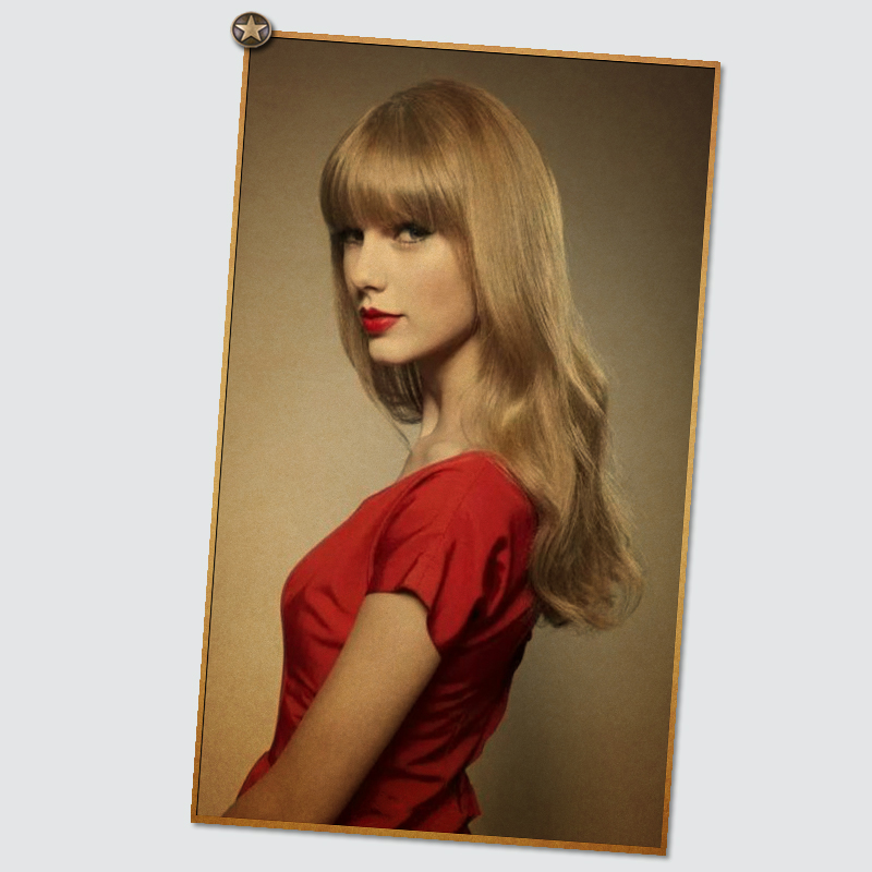 居梦坞 泰勒斯威夫特 taylor swift 歌星 霉霉  贴画墙面装饰海报