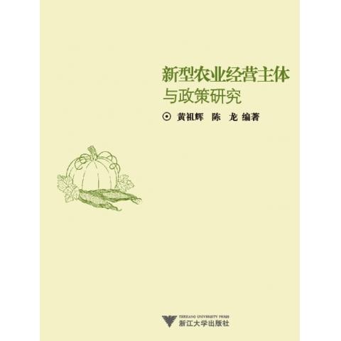 新型农业经营主体与政策研究