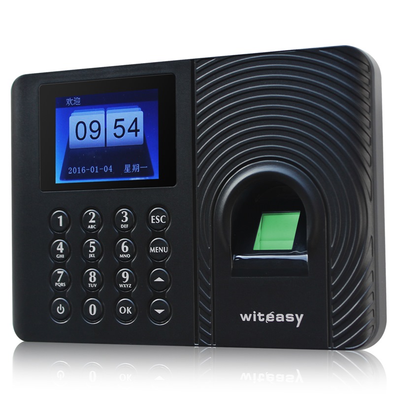 睿者易通（WITEASY）A3plus 指纹考勤机 免软件 U盘出表 识别速度快 操作简单