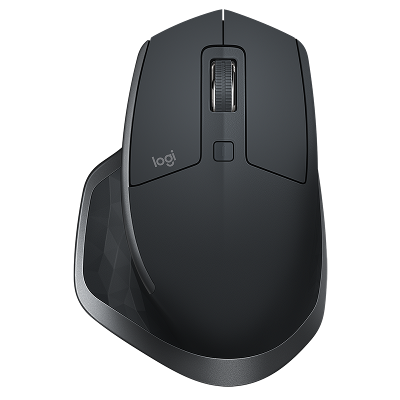 logitech 罗技 MX Master 2S 2.4G蓝牙 双模无线鼠标 4000DPI  儒雅黑