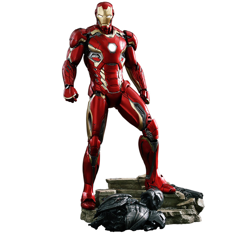 hot toysht 复仇者联盟 钢铁侠 元旦模型玩具礼物 30cm mk45