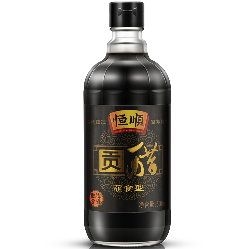 稳定价格高品质的恒顺江南贡醋500ml，调味品工匠不可错过|京东调味品史低查询
