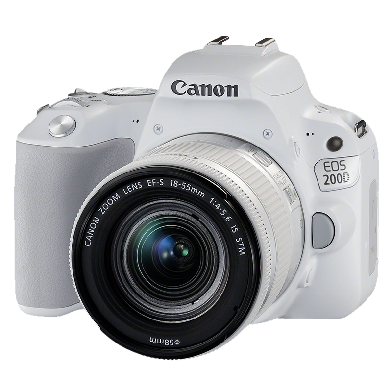 /Canon 200D 200D 100Dֵ Ű뻭Ƶ 200D+18-55 STM ɫ׻ 993329Ԫ